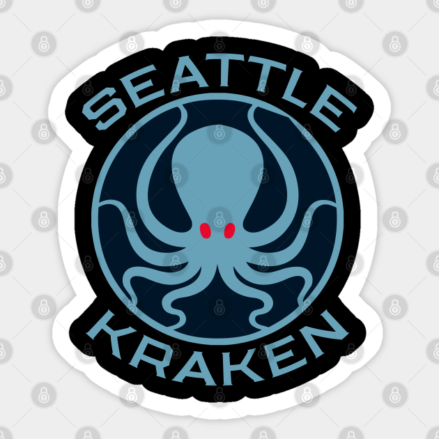 SEATTLE KRAKEN Seattle Kraken Sticker TeePublic